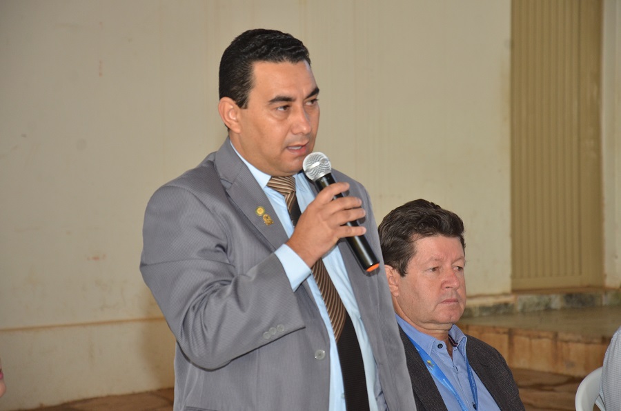 Presidente Gilmar e vereador Edimar, representam a Câmara na  IX Conferência Municipal de Assistência Social