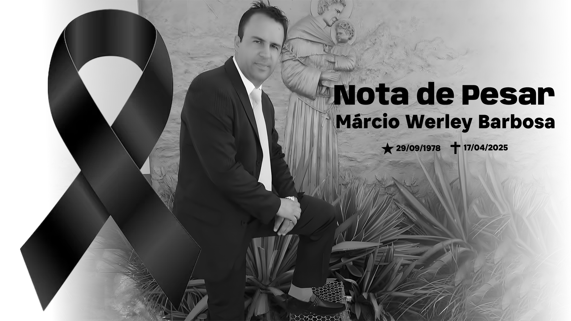 Nota de Pesar – Márcio Werley Barbosa