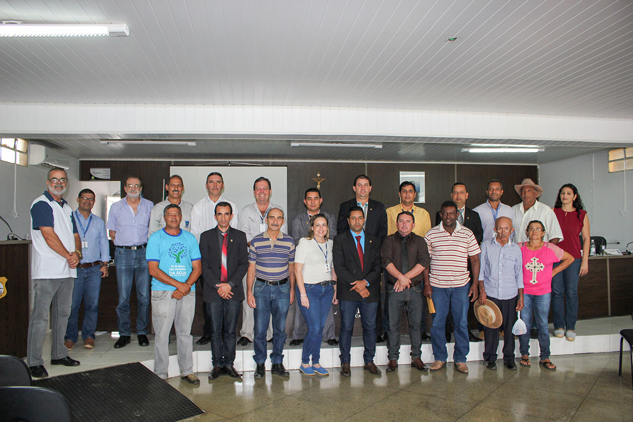 Apresentação do relatório das atividades executadas no ano de 2017 pela Emater local