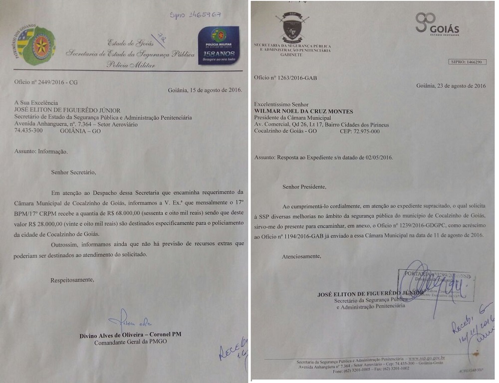 Câmara obtém respostas do Estado sobre a situação da Segurança Pública no município