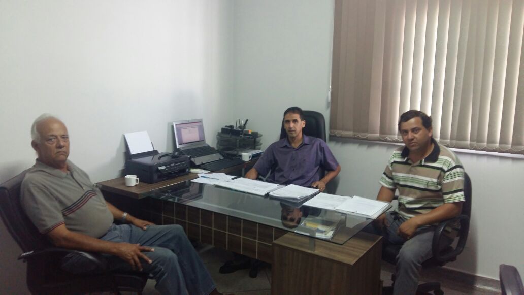 Presidente do Sindicato Rural de Cocalzinho, faz visita ilustre ao presidente da Câmara