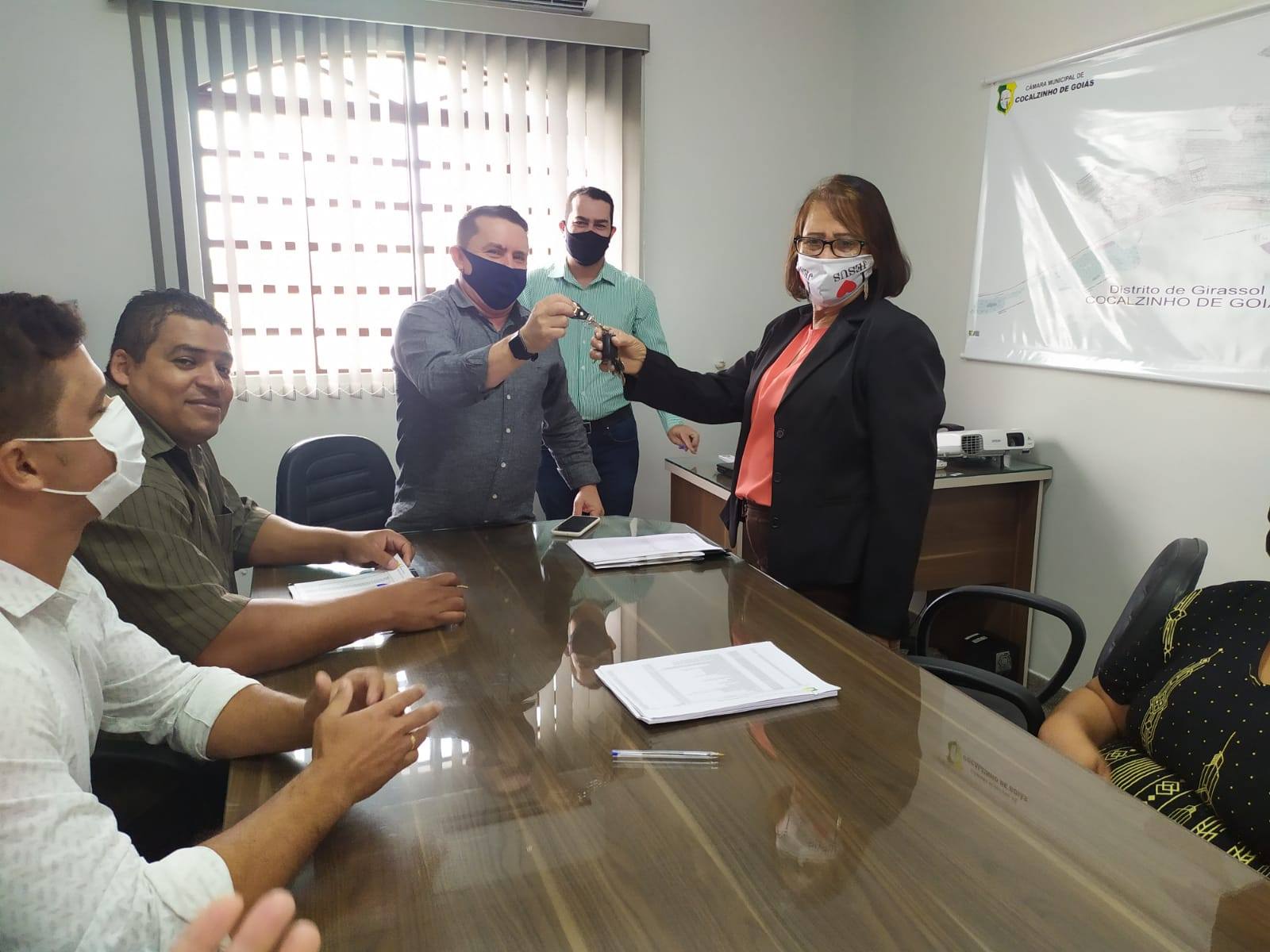 Atual presidente e ex-presidente oficializam a entrega da gestão da Câmara Municipal